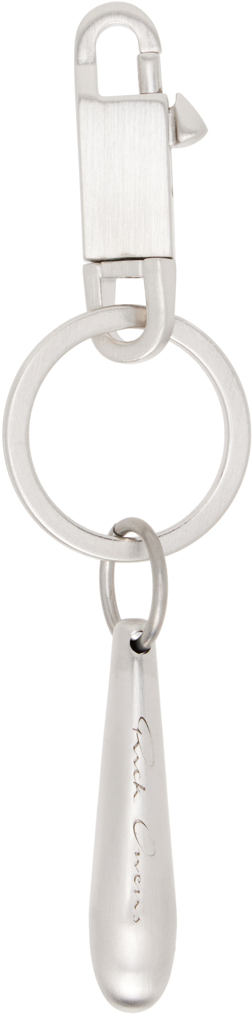 Privjesci za ključeve Rick Owens Rick Owens Concordians Teardrop Keychain Metalik | RA02E0790 MET