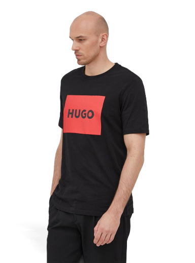 Majica kratkih rukava BOSS Cotton T-Shirt Crna | 50467952
