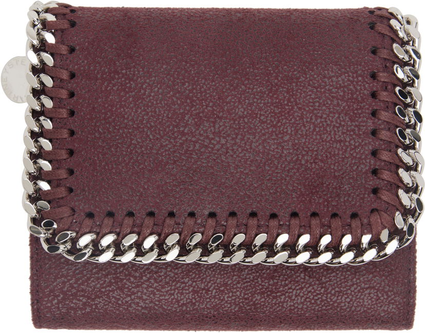 Novčanik Stella McCartney Stella McCartney Falabella Small Flap Wallet Tamnocrvena | 431000WP0086
