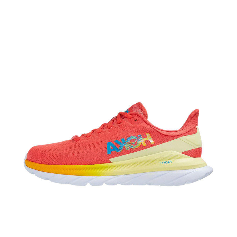 Trčanje Hoka One One Mach 4 Hot Coral Crvena | 1113528-HCSF