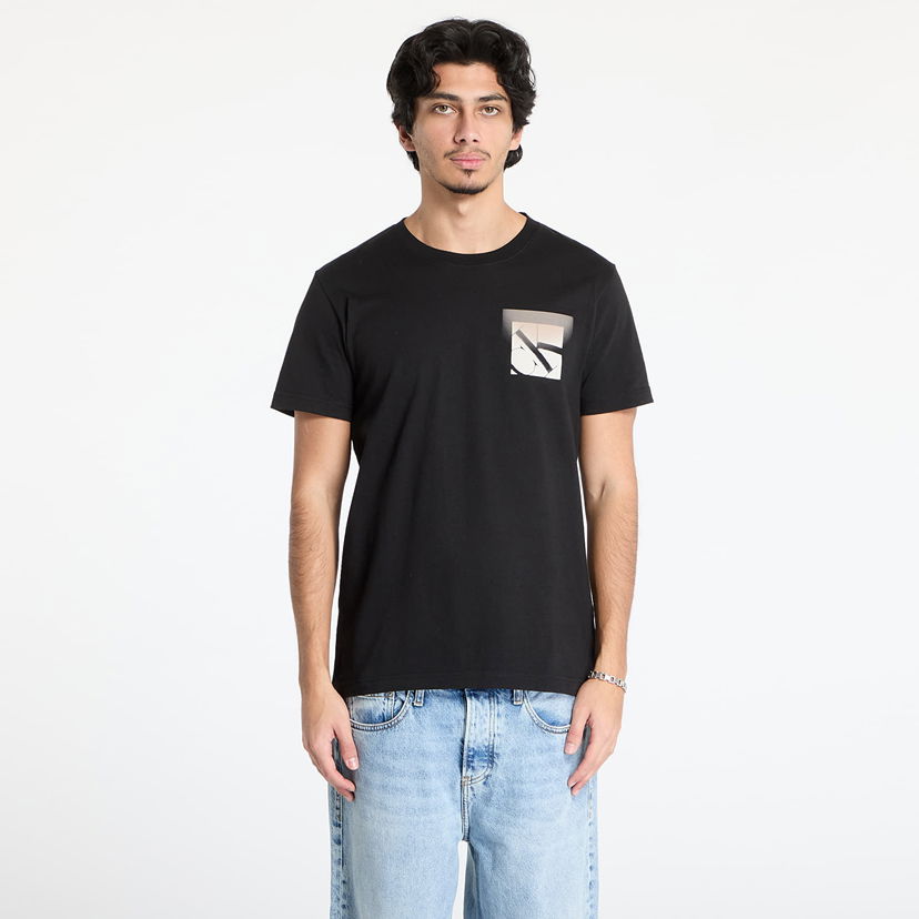 Majica kratkih rukava CALVIN KLEIN Calvin Klein Jeans Soft Box Monogram Tee Crna | J30J327092 BEH