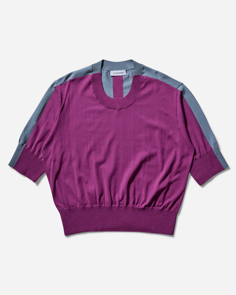Džemper KIKO KOSTADINOV Kiko Kostadinov Zafar Knitted Top Ljubičasta | KKSS25KN04 117