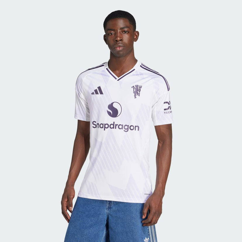 Dres adidas Performance Manchester United 25/26 Away Jersey Bijela | JI7423