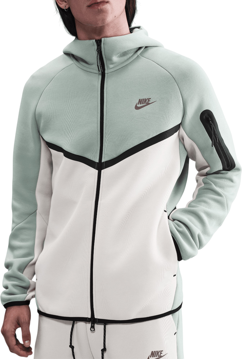 Dukserice Nike Tech Fleece Full-Zip Windrunner Hoody Zelena | hv0949-020