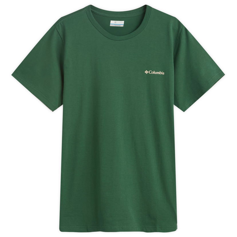 Majica kratkih rukava Columbia Men's Rapid Ridge Graphic T-Shirt II Zelena | 1934824-375
