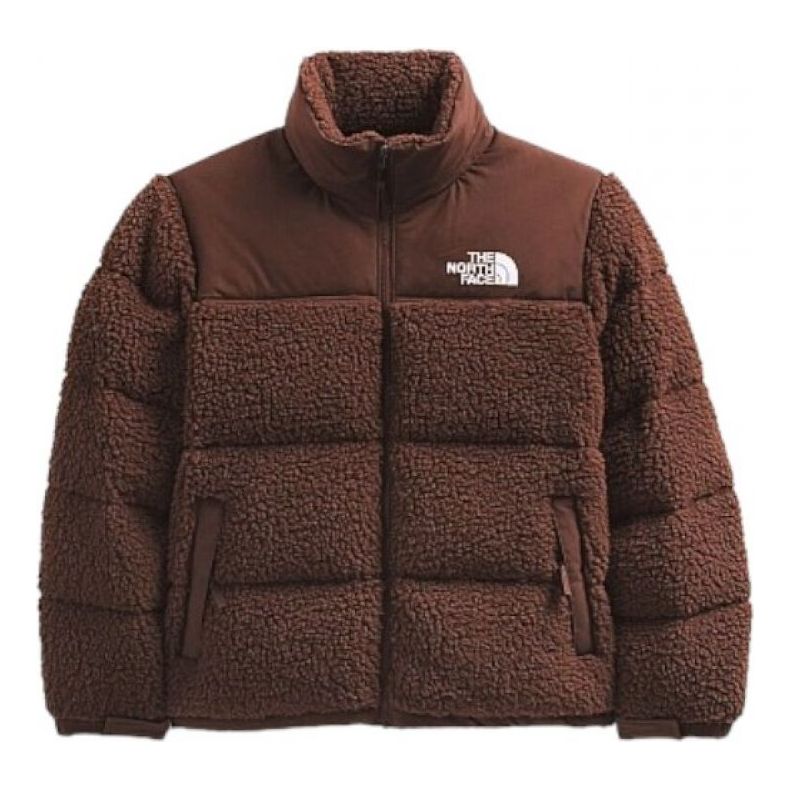 Pernata jakna The North Face Nuptse High Pile Down Jacket Smeđa | NF0A5A84-6S2