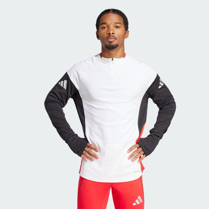 Dres adidas Performance Tiro 25 Pro Training Quarter-Zip Top Bijela | JX7074