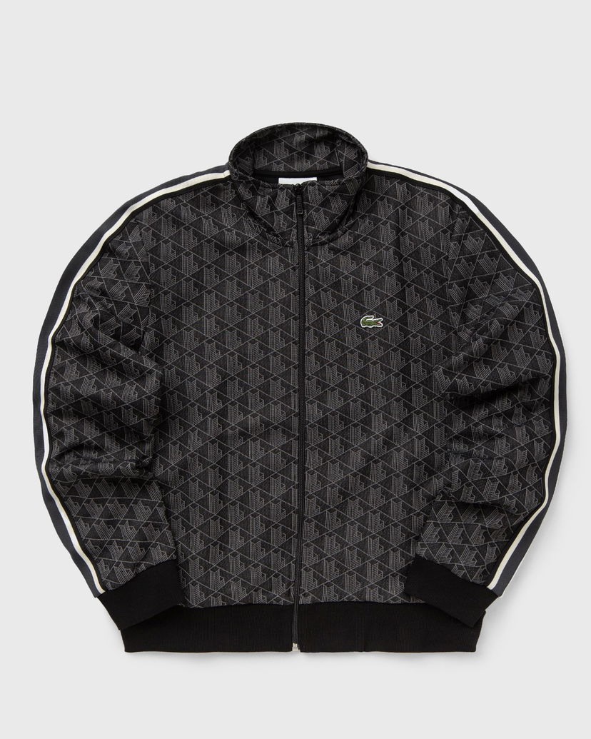 Dukserice Lacoste PARIS MONOGRAM TRACKJACKET Crna | SH1368-4PC