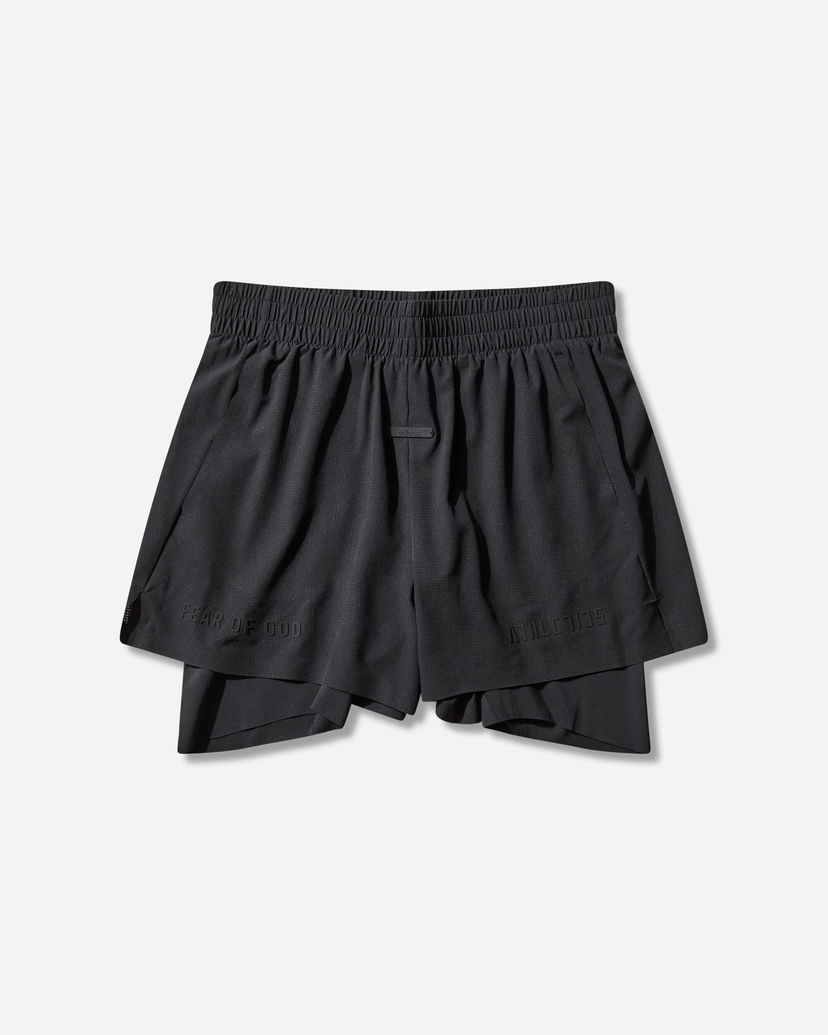 Kratke hlače adidas Originals Fear of God Athletics Layered Shorts Crna | JZ7377