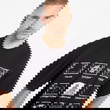 Majica kratkih rukava Pleasures House Blend T-Shirt Crna | P25F075-BLACK, 1