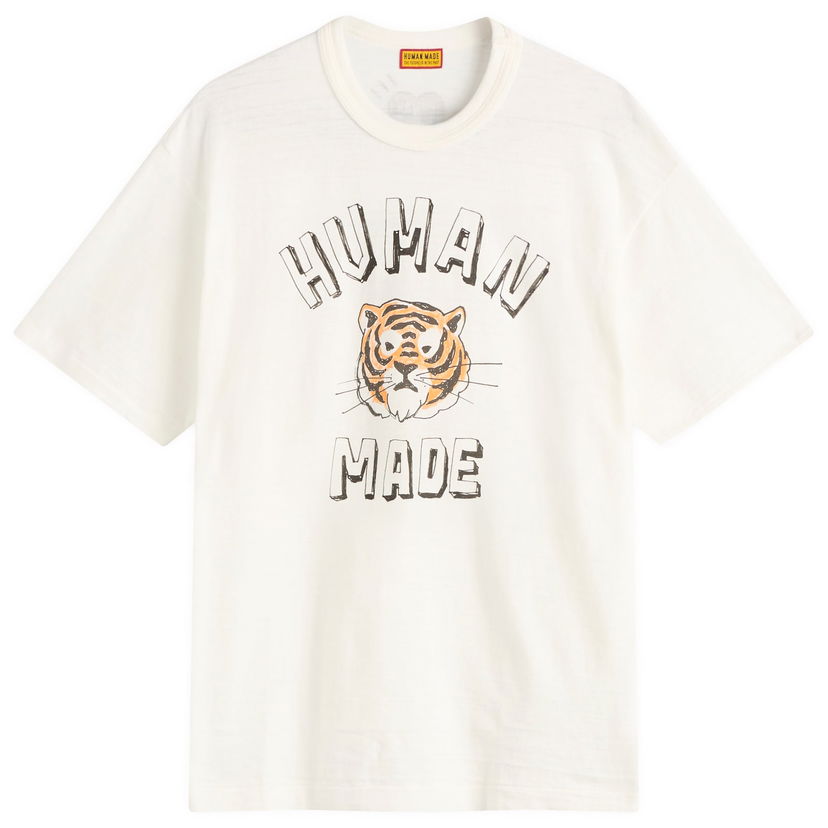 Majica kratkih rukava Human Made Human Made Drawn Tiger Graphic T-Shirt, Size Large Bijela | HM30TE019-WHT