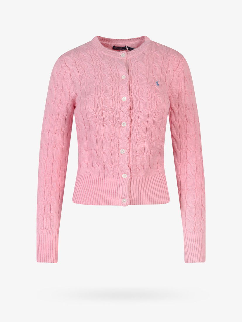 Džemper Polo by Ralph Lauren Pink Cable Knit Cardigan Ružičasta | 211891643004