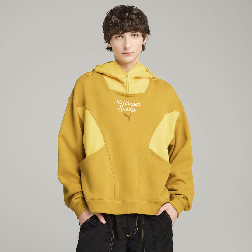 Dukserice Puma KIDSUPER Progressive Hoodie Žuta | 630932_62