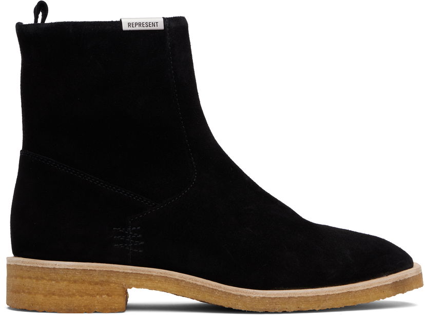 Jakna Represent Clo Represent Crepe Chelsea Boots Crna | MLM911442