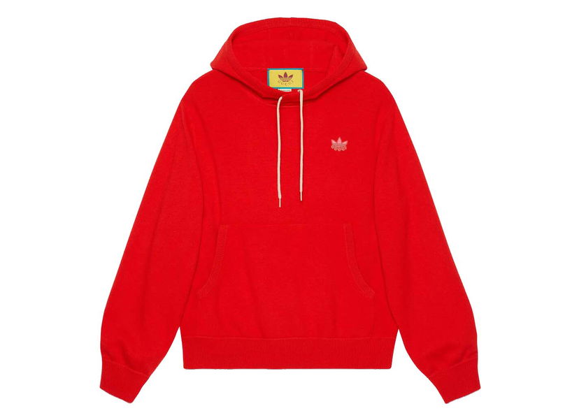 Dukserice Gucci adidas x Wool Sweatshirt Red Crvena | ‎700446 XKCH8 6429