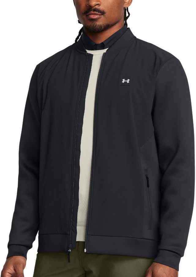 Bomber jakna Under Armour Under Armour UA Drive Pro Storm Hybrid Full-Zip Jacket Crna | 1387117-001