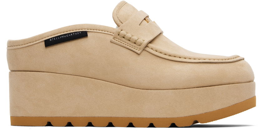 Tenisice i cipele Stella McCartney Stella McCartney Sneak-Elyse Platform Loafers Bež | 810557W0IK0