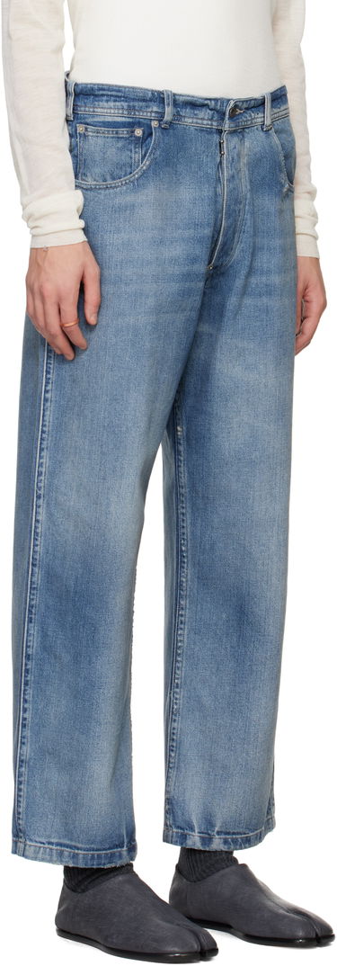 Jeans Maison Margiela Maison Margiela Distressed Jeans Plava | S50LA0240 S30383, 1