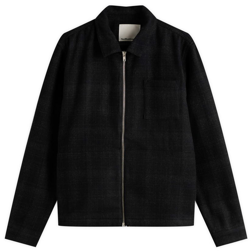 Jakna YMC YMC Bowie Check Jacket Crna | P5ZAU-01