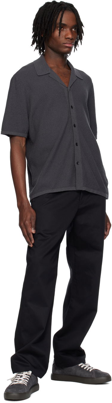 Košulja rag & bone Rag & Bone Avery Zig-Zag Polo Siva | MBS25S036YF36, 3