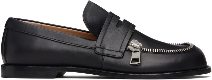 Tenisice i cipele JW Anderson JW Anderson Zipper Biker Loafers Crna | MC0002-LA0268
