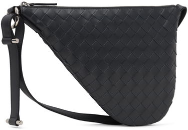 Torba za rame Bottega Veneta Bottega Veneta Small Virgule Crossbody Bag Crna | 755863 V2HL1, 2