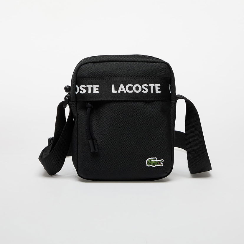 Torba za rame Lacoste LACOSTE Crossover Bag Crna | NU4686NZ N37