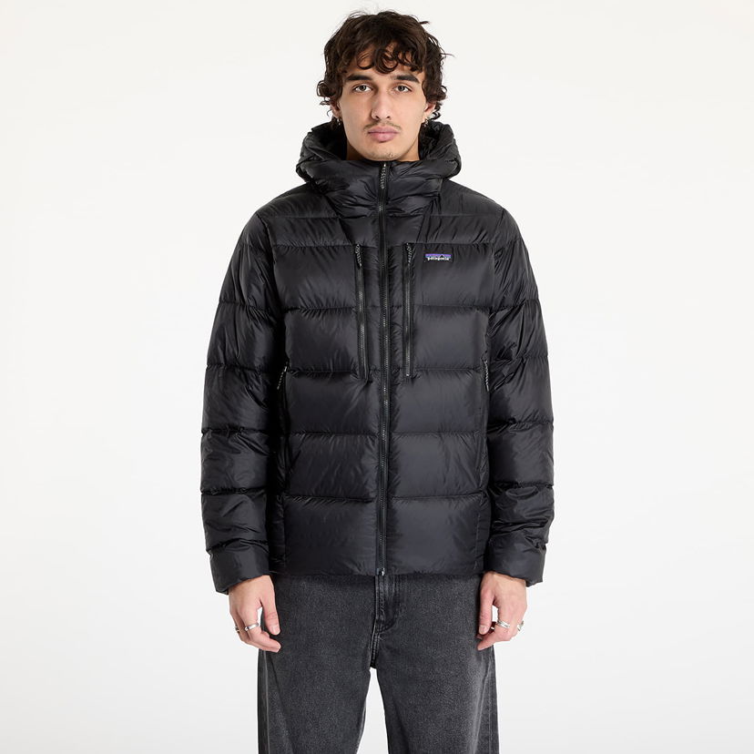 Pernata jakna Patagonia Men's Fitz Roy Down Hoody Crna | 85500 BLK