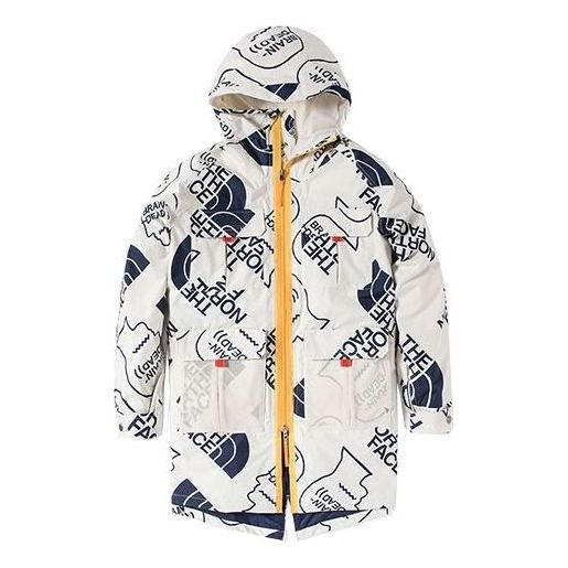 Kabanica The North Face Oversized Mountain Parka Bijela | 529S-WE9