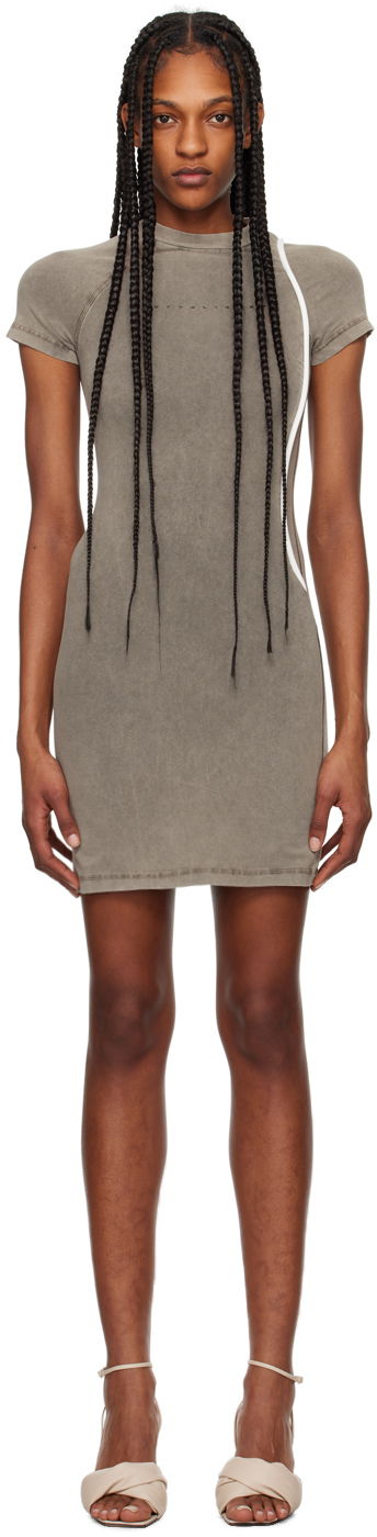 Haljina Ottolinger Ottolinger Fitted Minidress Siva | 1504002