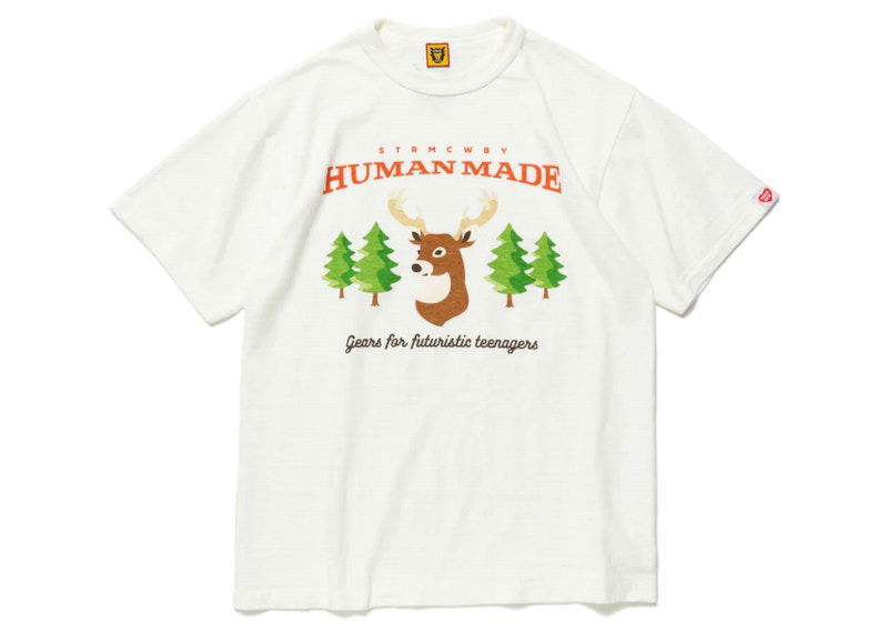 Majica kratkih rukava Human Made Deer Graphic T-Shirt Bijela | HM24TE0016