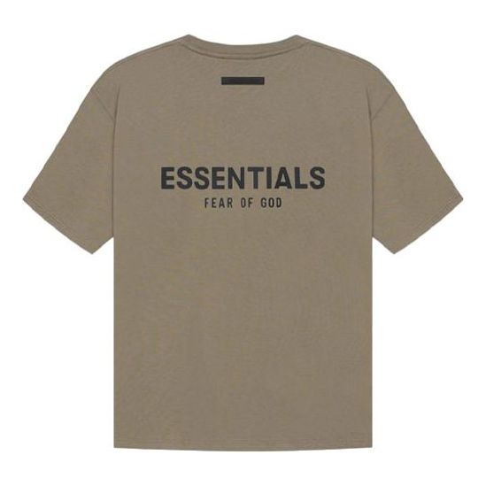 Majica kratkih rukava Fear of God Essentials SS21 Short Sleeve T-Shirt Zelena | FOG-SS21-556
