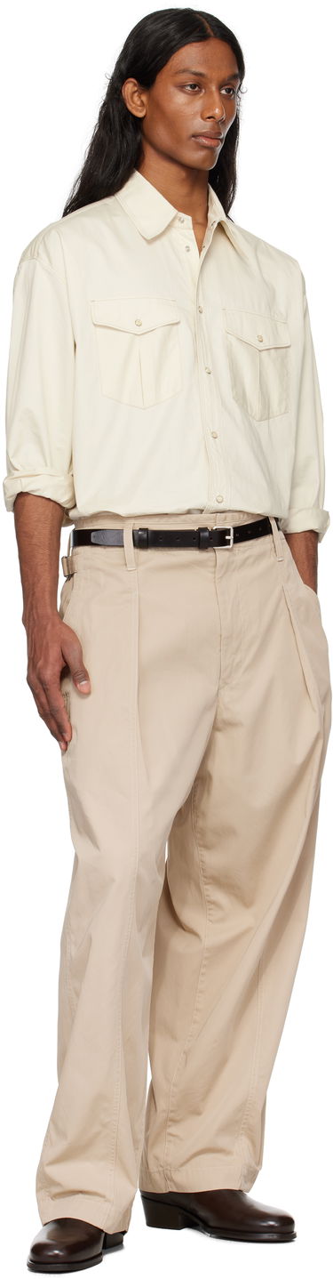 Košulja LEMAIRE Lemaire Western Shirt Bež | SH1145 LF1207, 4
