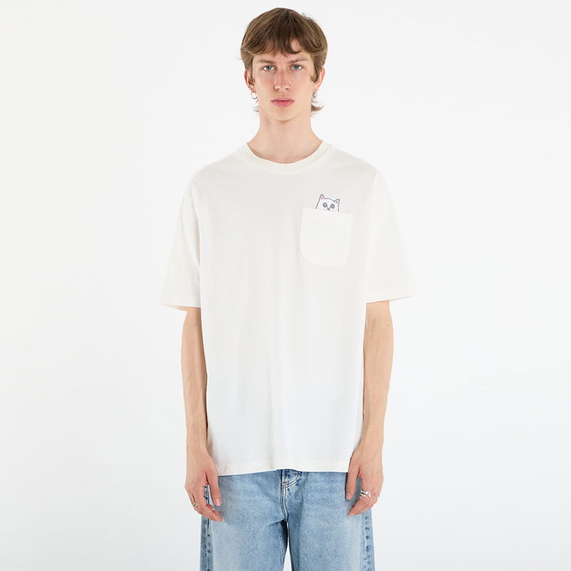 Majica kratkih rukava RIPNDIP RIPNDIP Nut Then Bolt Pocket T-Shirt Bijela | RNDFALL25118