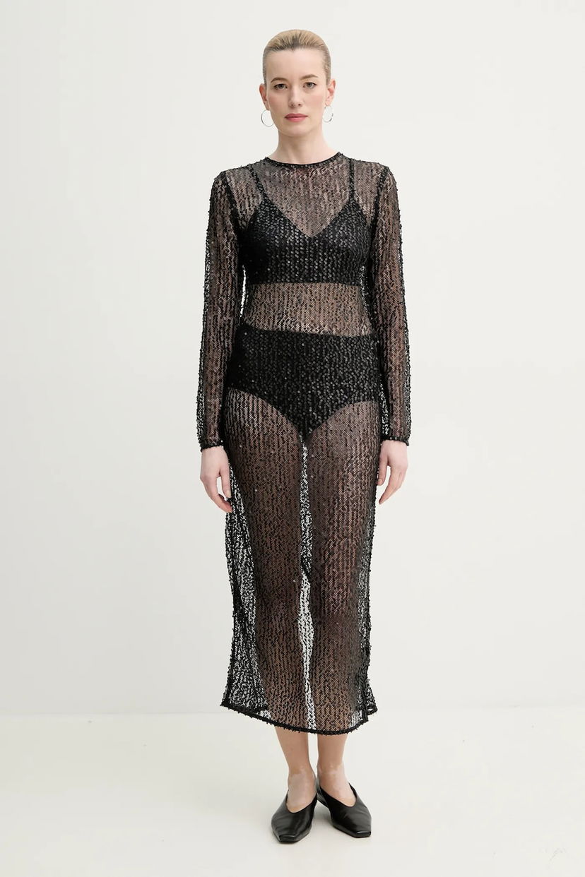Haljina Samsoe Samsoe Samsoe Samsoe Samadda Maxi Dress Crna | F25100085