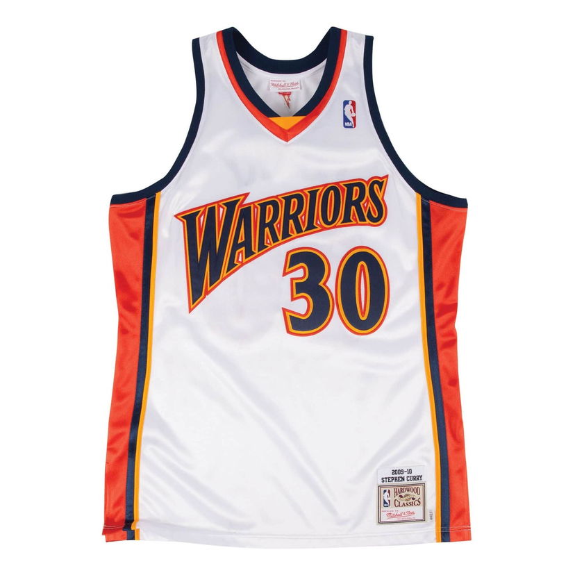Dres Mitchell & Ness NBA Golden State Warriors 'Stephen Curry 30' Jersey Bijela | AJY4CP19133-GSWWHIT09SCU
