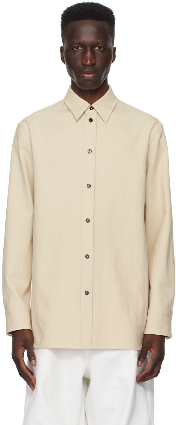 Košulja Jil Sander Button Shirt Bež | J23DL0001_J70018