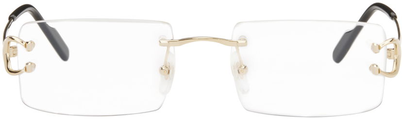 Sunčane naočale Cartier Rectangular Glasses Metalik | CT0488O-001