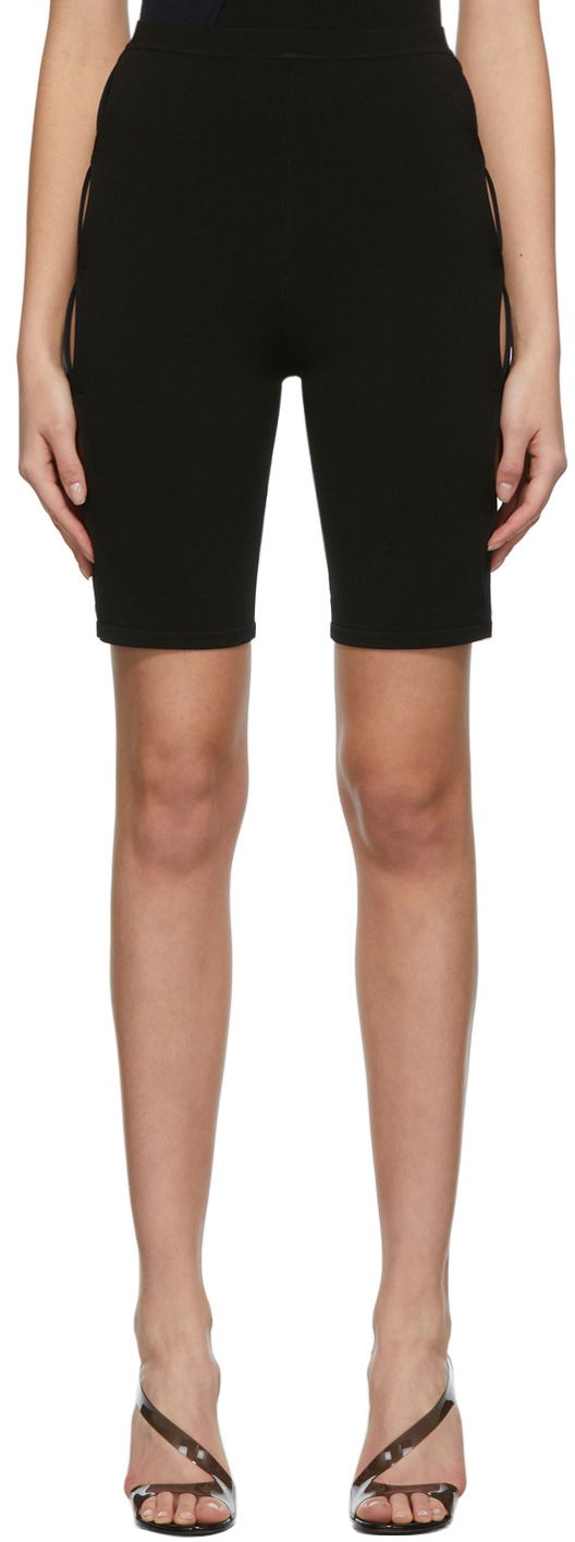 Kratke hlače Dion Lee Dion Lee Double Hosiery Shorts Crna | C7019R22