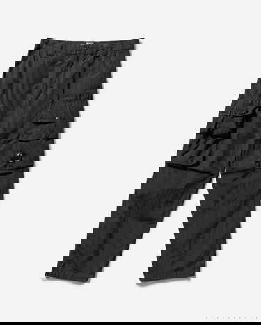 Cargo hlače C.P. Company Flatt Nylon Cargo Pants Crna | 18CMPA170A-005991G 999, 1