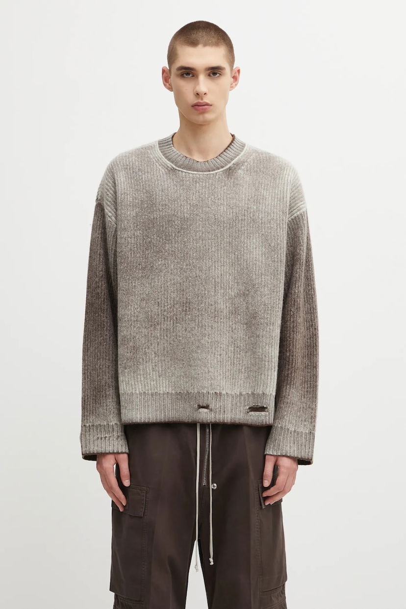 Džemper Represent Clo Represent Reversible Fade Out Sweater Siva | MLM100217