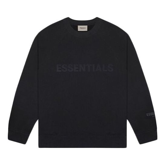 Džemper Fear of God Essentials Long Sleeve Sweater Crna | FOG-SS20-295