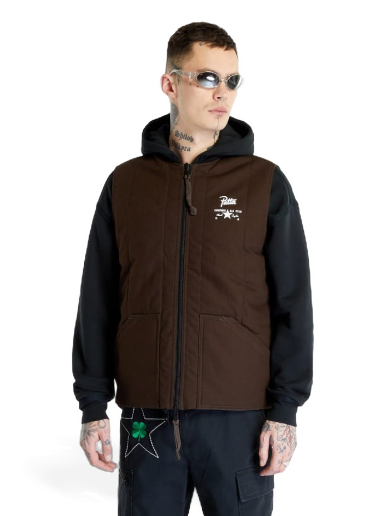 Prsluk Converse x Patta Four-Leaf Clover Utility Reversible Padded Vest Smeđa | 10024665-A01