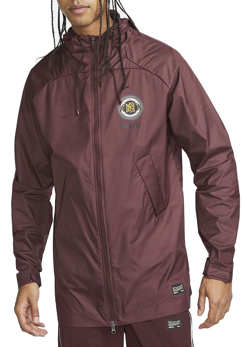 Vjetrovka Nike Nike F.C. Storm-FIT Rain Jacket Tamnocrvena | dq5202-652