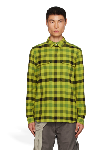 Košulja Rick Owens Brushed Shirt Žuta | RU02C7236 CP