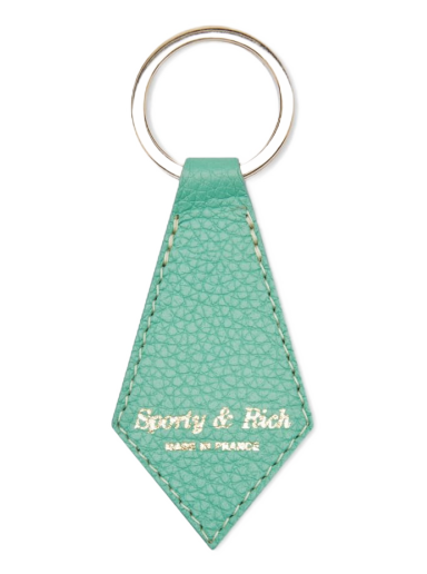 Privjesci za ključeve Sporty & Rich Grained Leather Key Chain Zelena | AC744VE