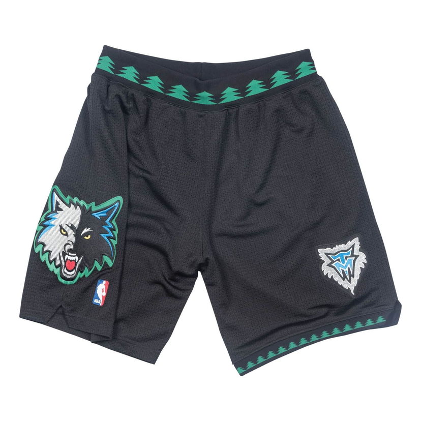 Kratke hlače Mitchell & Ness Mitchell & Ness Minnesota Timberwolves Shorts Crna | ASHRGS18125-MTIBLCK03