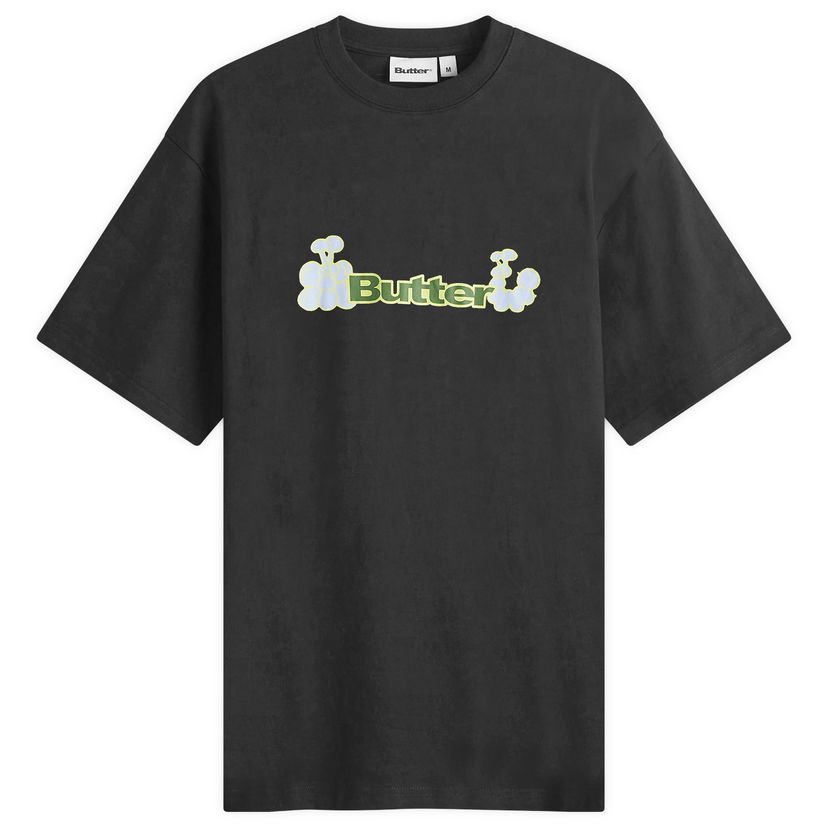 Majica kratkih rukava Butter Goods Bugs Logo T-Shirt Crna | BG243101-BLK