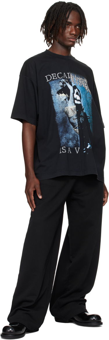 Majica kratkih rukava VETEMENTS VETEMENTS Cradle of Filth Cut-Up Oversized T-Shirt Crna | UCF76TR950BB, 3