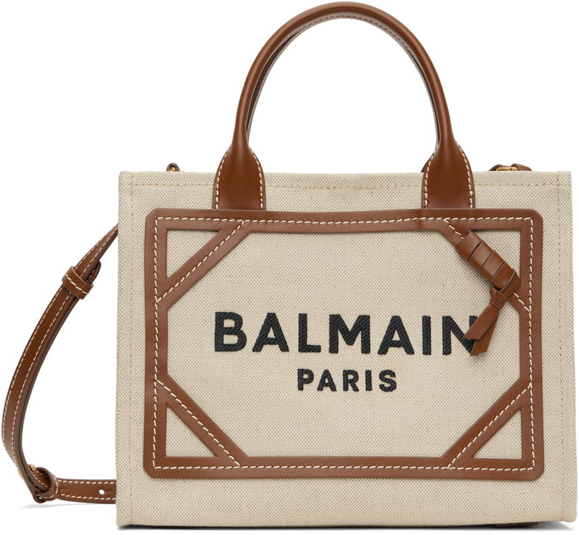 Ručna torbica Balmain Balmain B-Army Small Tote Bag Bež | DN1FE809TDCS